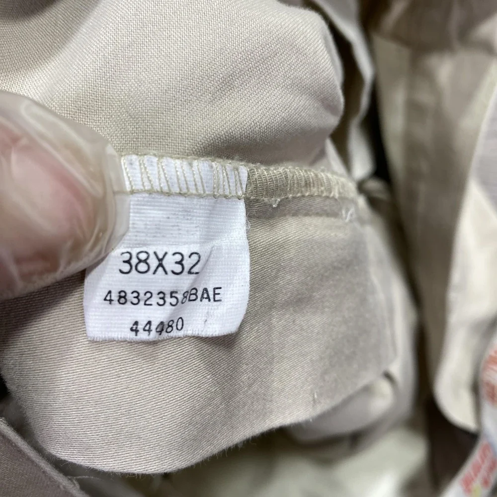 Polo Ralph Lauren Pants Mens‎ 38x32 Khaki Chino Classic Fit Beige 100% Cotton